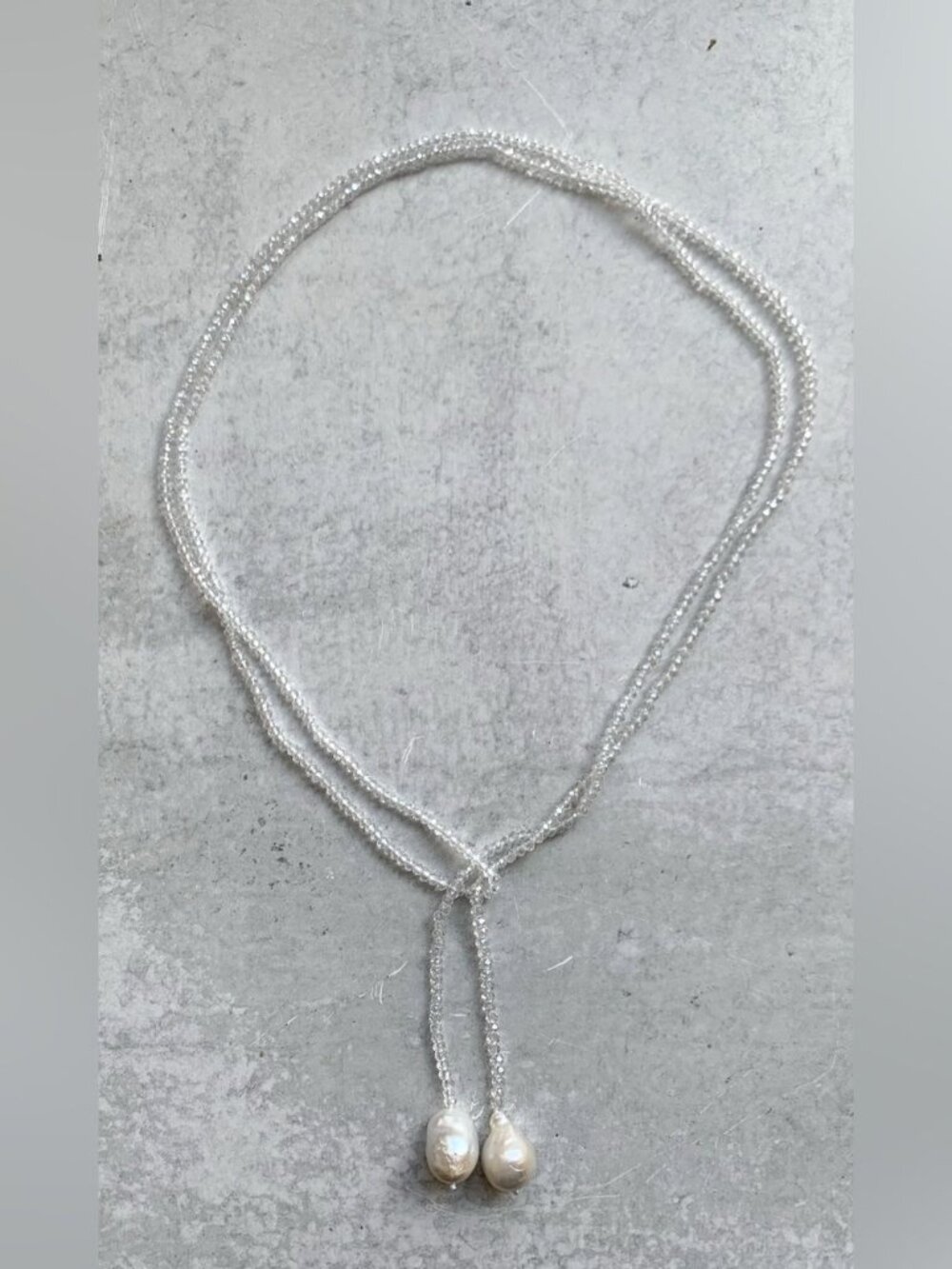 Pearlwrap necklace 2695